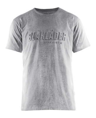 Blåkläder T-Shirt 3D 35311043 | Grijs Mêlee | Maat M - 7330509769959
