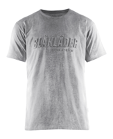 Blåkläder T-Shirt 3D 35311043 | Grijs Mêlee | Maat M - 7330509769959