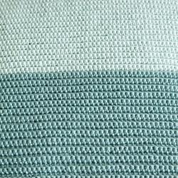 Yarn and Colors Two Tones Comfy Cushion Haakpakket L 072 Glass / Jade Gravel