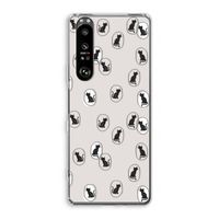 Miauw: Sony Xperia 1 III Transparant Hoesje