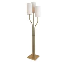 Vloerlamp Home ESPRIT Beige Gouden