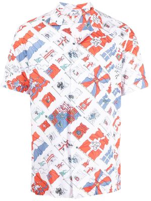Hermès Pre-Owned chemise Pavois (années 1970) - Blanc