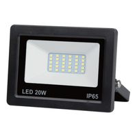 Hofftech LED Straler Bouwlamp SMD - 20 Watt - IP65 - 14 x 10 x 4 cm - thumbnail