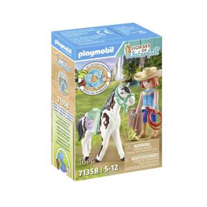 Playmobil Horses of Waterfall Ellie & Sawdust met Westernoefening 71358