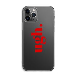 Ugh: iPhone 11 Pro Max Transparant Hoesje