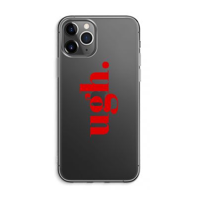 Ugh: iPhone 11 Pro Max Transparant Hoesje