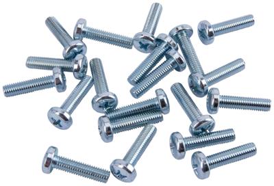 Dresselhaus Threaded 5x20mm 20pcs. pan head/cross recess