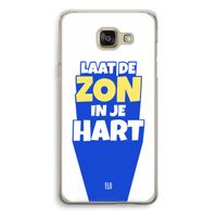 Laat de zon in je hart: Samsung Galaxy A5 (2016) Transparant Hoesje Laat de zon in je hart: Samsung Galaxy A5 (2016) Transparant Hoesje