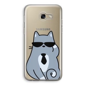 Cool cat: Samsung Galaxy A5 (2017) Transparant Hoesje