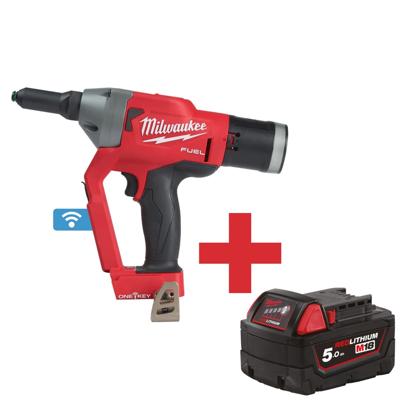 Milwaukee M18 ONEFPRT-0X™ ONE-KEY™ Accu Blindklinknageltang 18V Basic Body in HD-Box - 4933478601