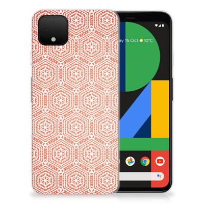Google Pixel 4 XL | TPU bumper | Pattern Orange