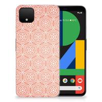 Google Pixel 4 XL | TPU bumper | Pattern Orange