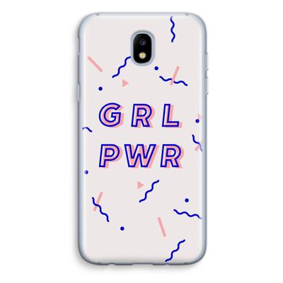 GRL PWR: Samsung Galaxy J5 (2017) Transparant Hoesje