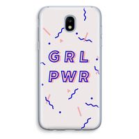 GRL PWR: Samsung Galaxy J5 (2017) Transparant Hoesje