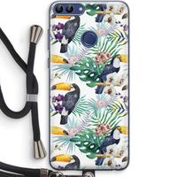 Tukans: Huawei P Smart (2018) Transparant Hoesje met koord