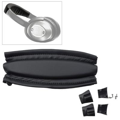 Voor Bose QC2-/QC15 hoofdtelefoon Head Beam lederen cover met kunststof onderdelen + schroeven