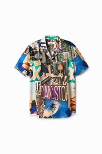 Hawaïshirt met print - MATERIAL FINISHES - XL