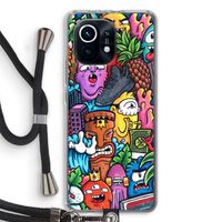 Vexx Mixtape: Xiaomi Mi 11 Transparant Hoesje met koord