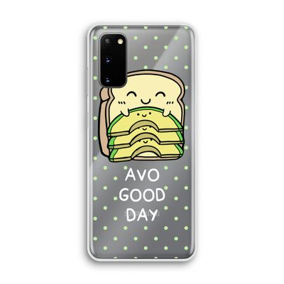 Avo Good Day: Samsung Galaxy S20 Transparant Hoesje