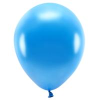 Party ballonnen - biologisch afbreekbaar - 200x - blauw - milieuvriendelijke feestversiering