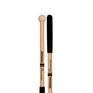 Promark ATH2 slagwerk mallet, stok & kwastje (brush) Rubber, Hout Mallets