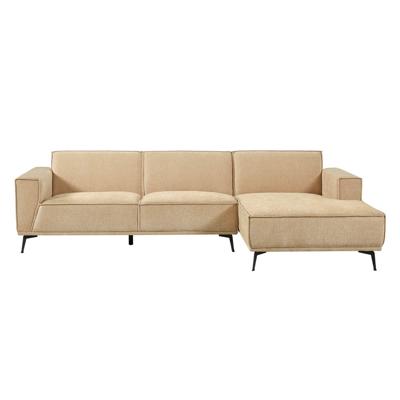 Tower Living 2,5-zits Loungebank 'Leeds' Rechts, kleur Beige