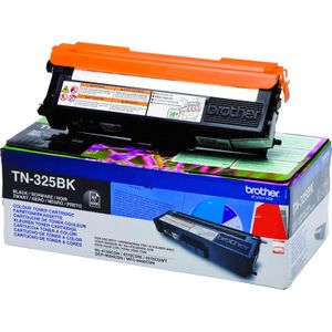 Brother TN-325BK tonercartridge 1 stuk(s) Origineel Zwart