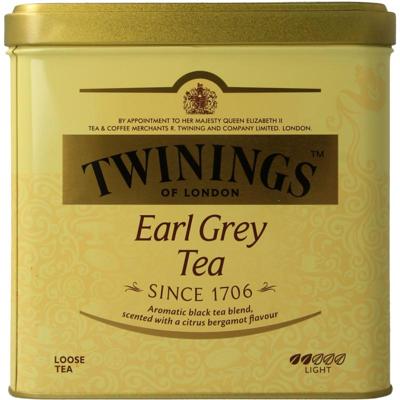 Twinings Earl grey blik