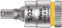 Wera 8740 A HF Binnenzeskant Zyklop Bitdop met 1/4"-aandrijving met vasthoudfunctie, 5/32" - 1 stuk(s) - 05003385001
