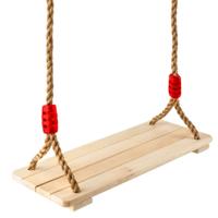 Kruzzel schommel - natuurlijk - hout - voor kinderen - weersbestendig