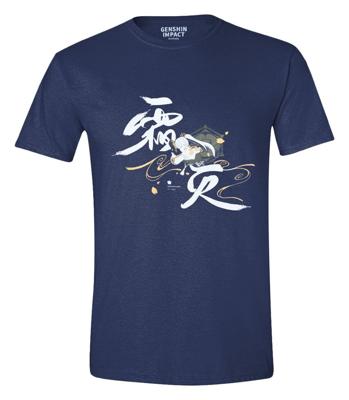 Genshin Impact T-Shirt Kamisato Ayaka Frostlake Heron