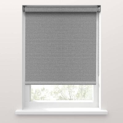 Leen Bakker - Fenstr Rolgordijn Piana Verduisterend - Licht (20055) - Polyester - Grijs - 120x10x10 Cm