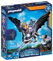 PlaymobilÂ® Dragons the nine realms 71081  thunder & tom