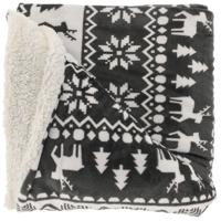 Plaid Yael 150x200 cm dark grey Unique Living - Unique living