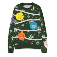 Pokémon Sweatshirt Christmas Jumper Xmas Balls Size XL - thumbnail