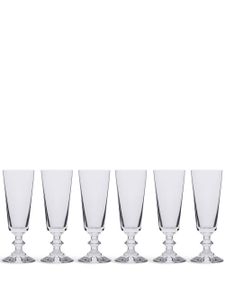 Ichendorf Milano lot de 6 flûtes à champagne Parigi en verres - Blanc