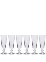 Ichendorf Milano lot de 6 flûtes à champagne Parigi en verres - Blanc - thumbnail