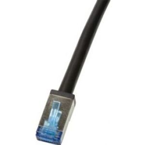 LogiLink CQ7073S netwerkkabel 5 m Cat6a S/FTP (S-STP) Zwart