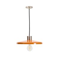 Kave Home Hanglamp 'Nuvira' Gesatineerd metaal, kleur Oranje
