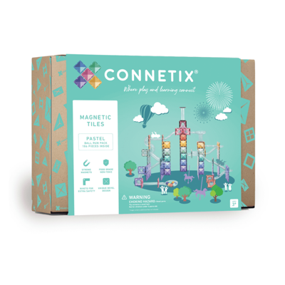 Connetix Ball Run Pastel 106 stuks
