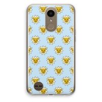 Leeuwenkoppen: LG K10 (2017) Transparant Hoesje Leeuwenkoppen: LG K10 (2017) Transparant Hoesje