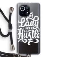 Hustle Lady: Xiaomi Mi 11 Transparant Hoesje met koord