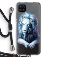 Child Of Light: Samsung Galaxy A22 5G Transparant Hoesje met koord