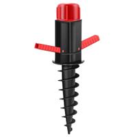 Marbueno Parasol Pincho Plastic Zwart 37x6x6 cm Strand en Tuin 10505