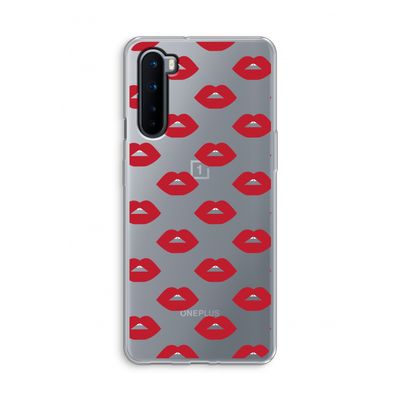 Lips: OnePlus Nord Transparant Hoesje