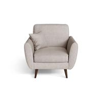 Haluta - Fauteuil Sarah - 87x93x84 - Linnen - Beige