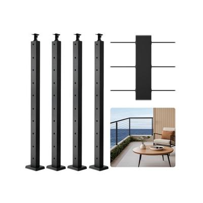 VEVOR kabelleuningpalen 4-pack 914 x 25,4 x 50,8 mm 4JZLGZXHS914UUOI6001V0
