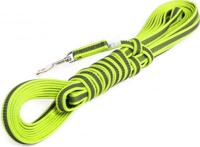 Lange lijn hond - Antislip - 14mm x 10m - Met Handvat - Neon