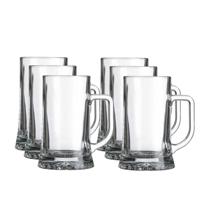 Bierglazen/Bierpullen Maxim - 6x stuks - 520 ml - Bierfeest - Oktoberfest Bierglazen/Bierpullen Maxim - 6x stuks - 520 ml - Bierfeest - Oktoberfest