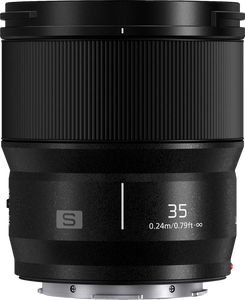 Panasonic LUMIX S 35mm F1.8 MILC/SLR Groothoeklens Zwart